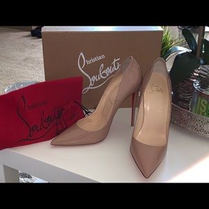 Christian Louboutin So Kate 120 Patent Nude